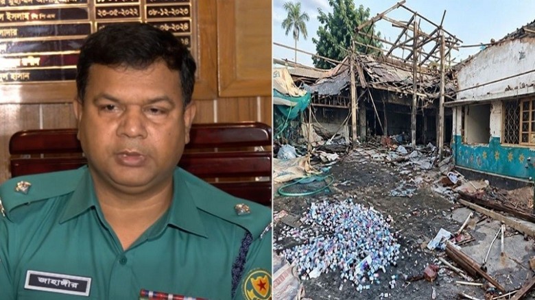 রাড্ডায় হামলা-লুটপাট, ওসি প্রত্যাহার