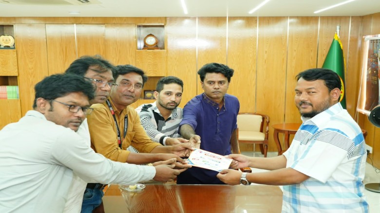 প্রশাসক রিটনের সাথে রাজশাহী অনলাইন সাংবাদিক ফোরামের নবনির্বাচিত নেতৃবৃন্দের মতবিনিময়...